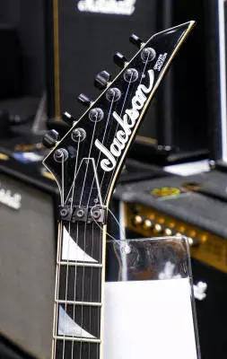 Jackson USA Custom Shop King V KV 2H FR - Graphite Sparkle With Hardshell Case 2